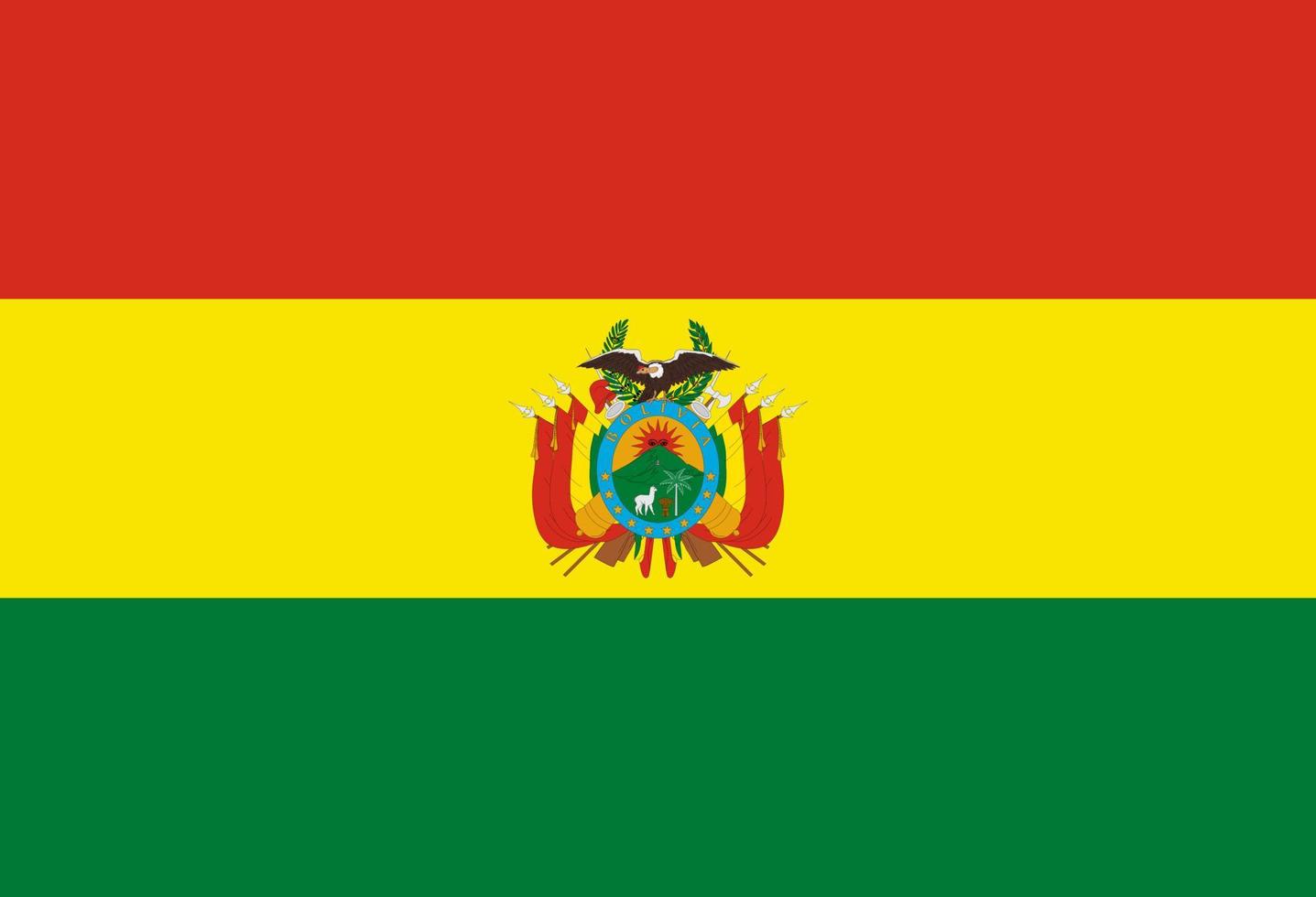 Bolivia Flag Vector