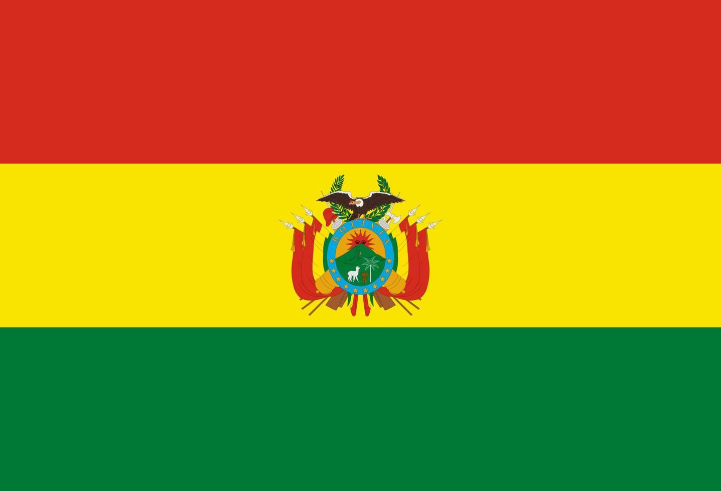 vector de bandera de bolivia