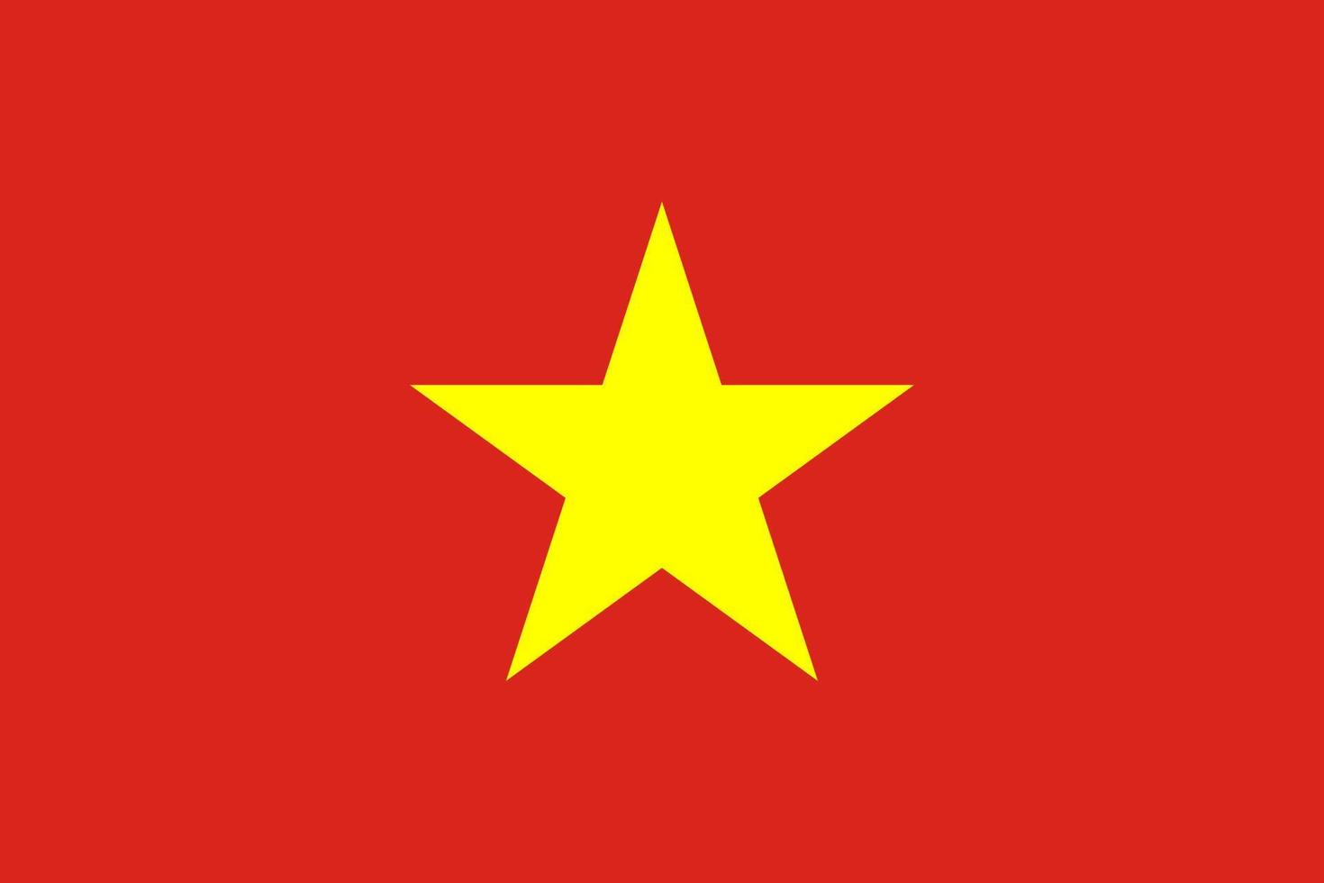 vector de bandera de vietnam