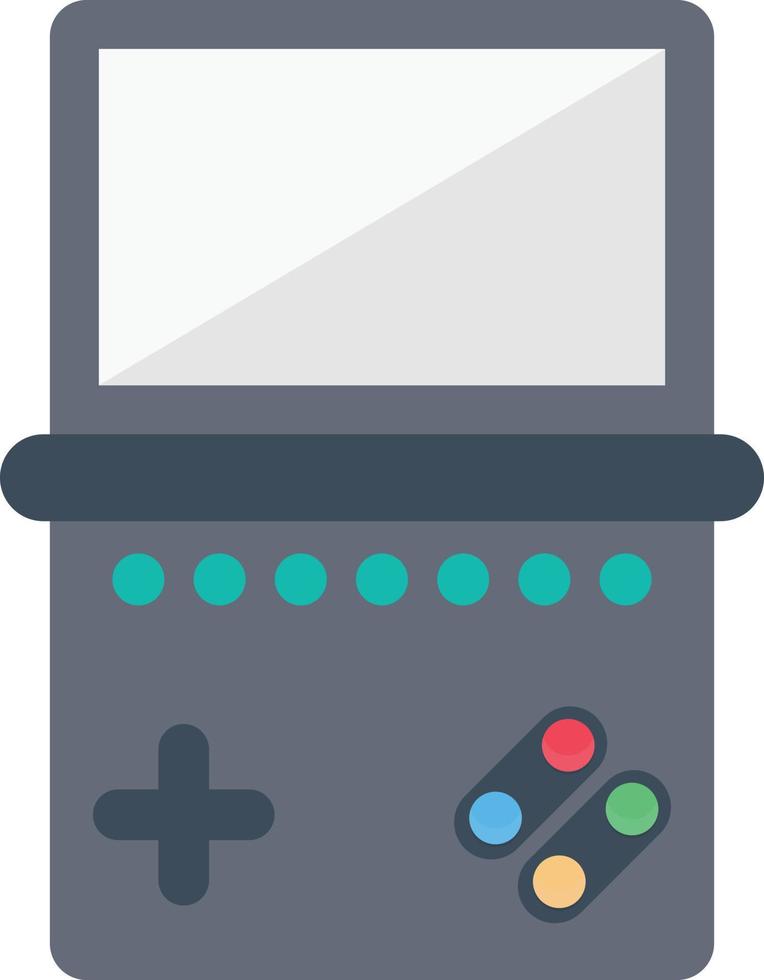 Ilustración de vector de gadget de juego sobre un fondo transparente. símbolos de primera calidad. icono de vector plano para concepto y diseño gráfico.