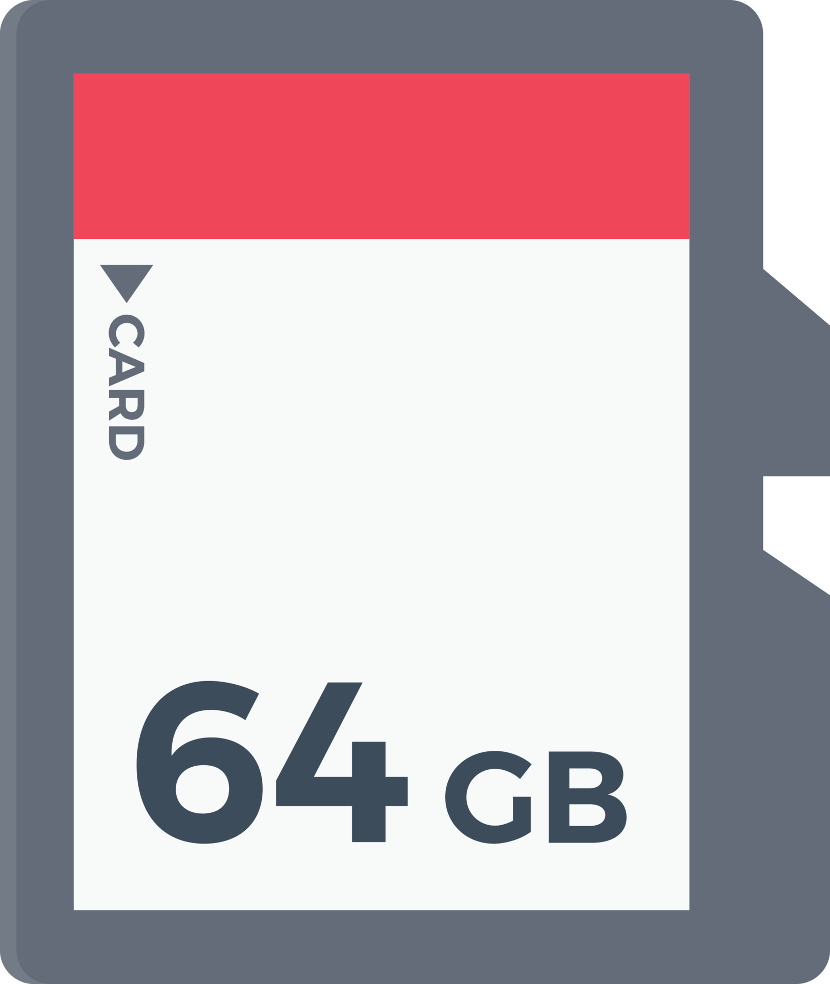 Premium Vector  Memory card vector type icon