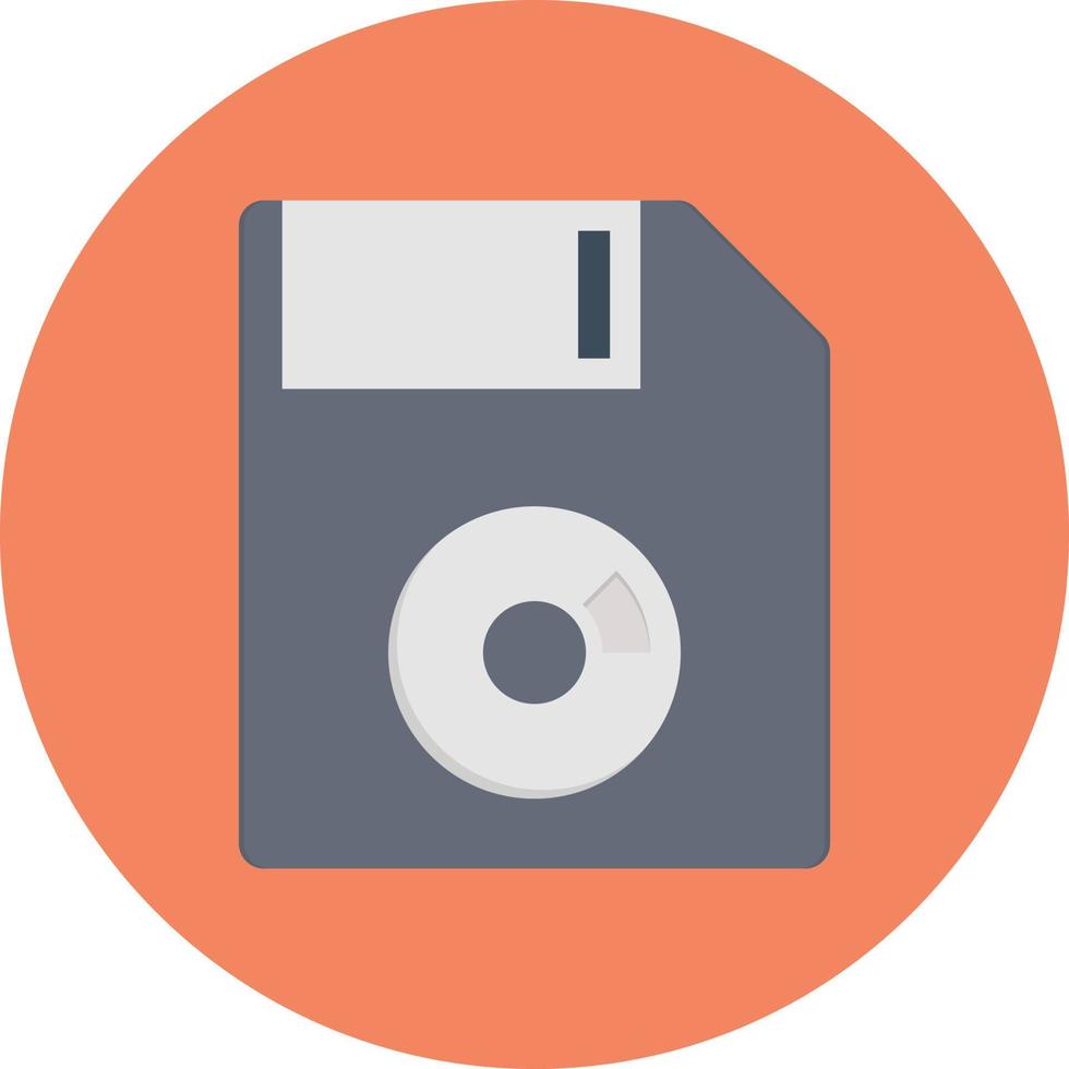 Ilustración de vector de disquete sobre un fondo transparente. símbolos de primera calidad. icono plano de línea vectorial para concepto y diseño gráfico.