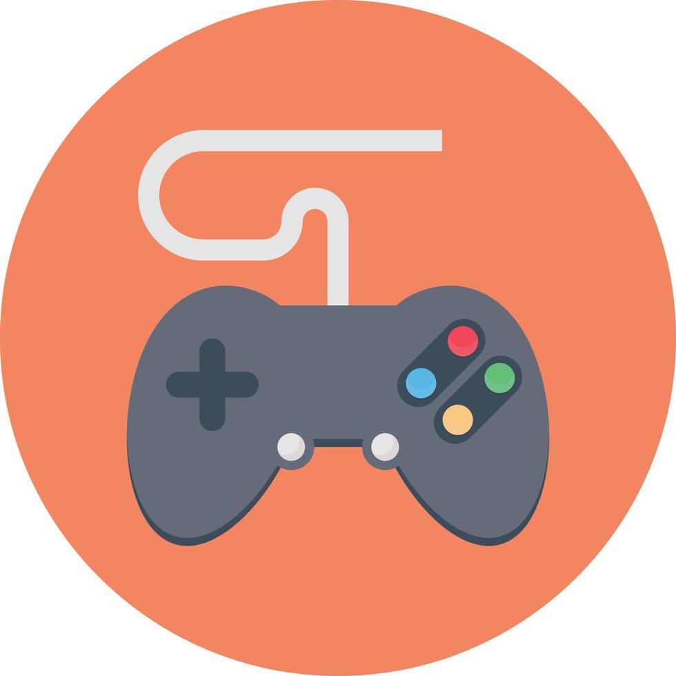 Ilustración de vector de joypad sobre un fondo transparente. símbolos de primera calidad. icono plano de línea vectorial para concepto y diseño gráfico.