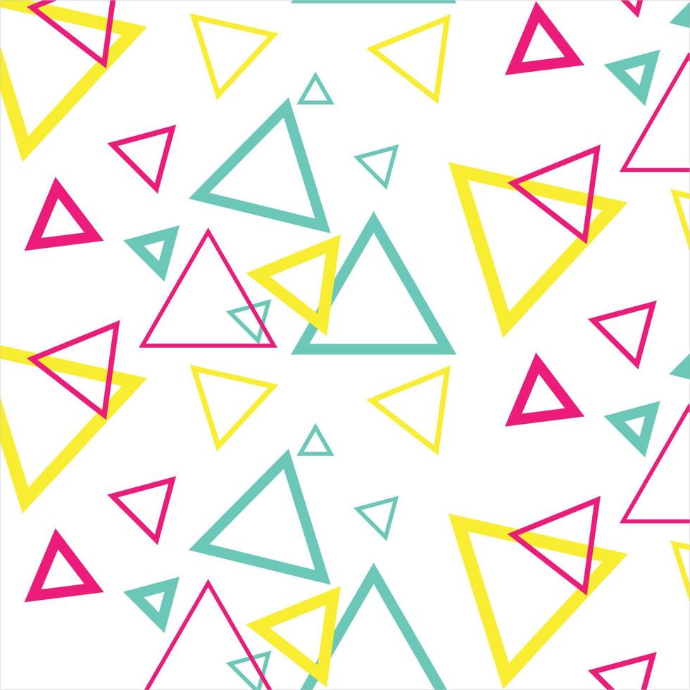 abstract triangle pattern vector