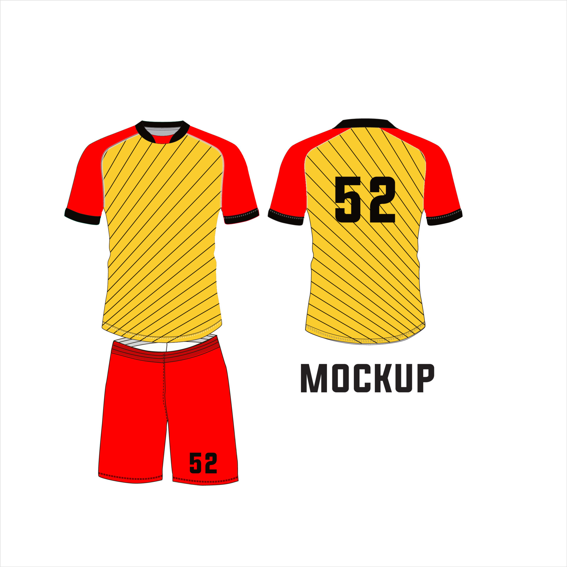 Sports t-shirt jersey design concept vector template, Abstract