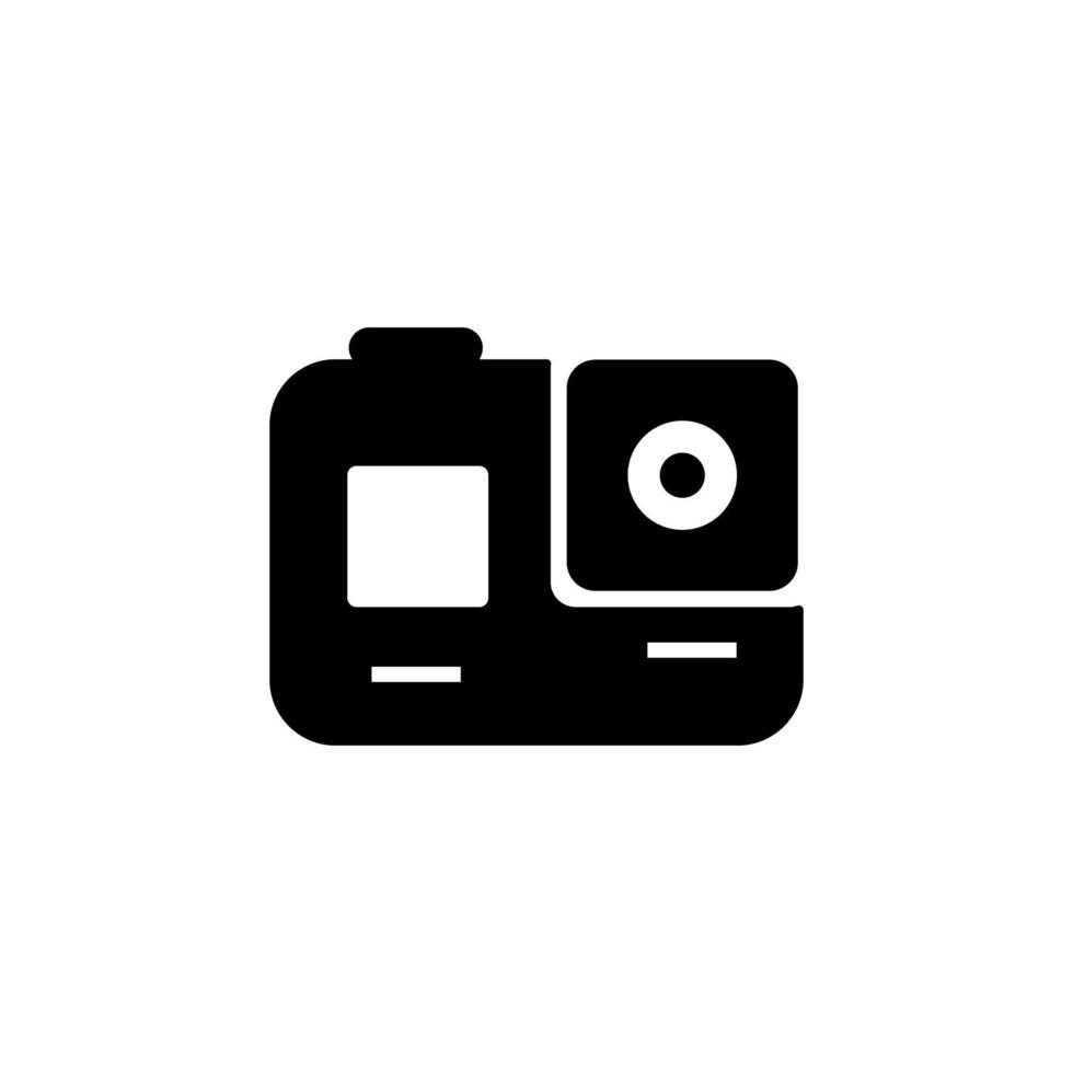 Camera Silhouette Illustration vector