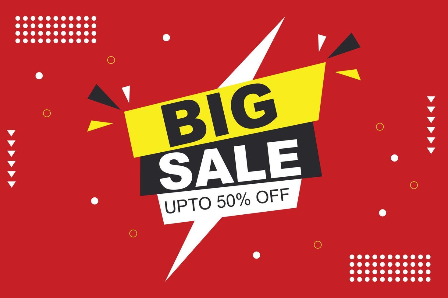 Big Sale Abstract Background vector
