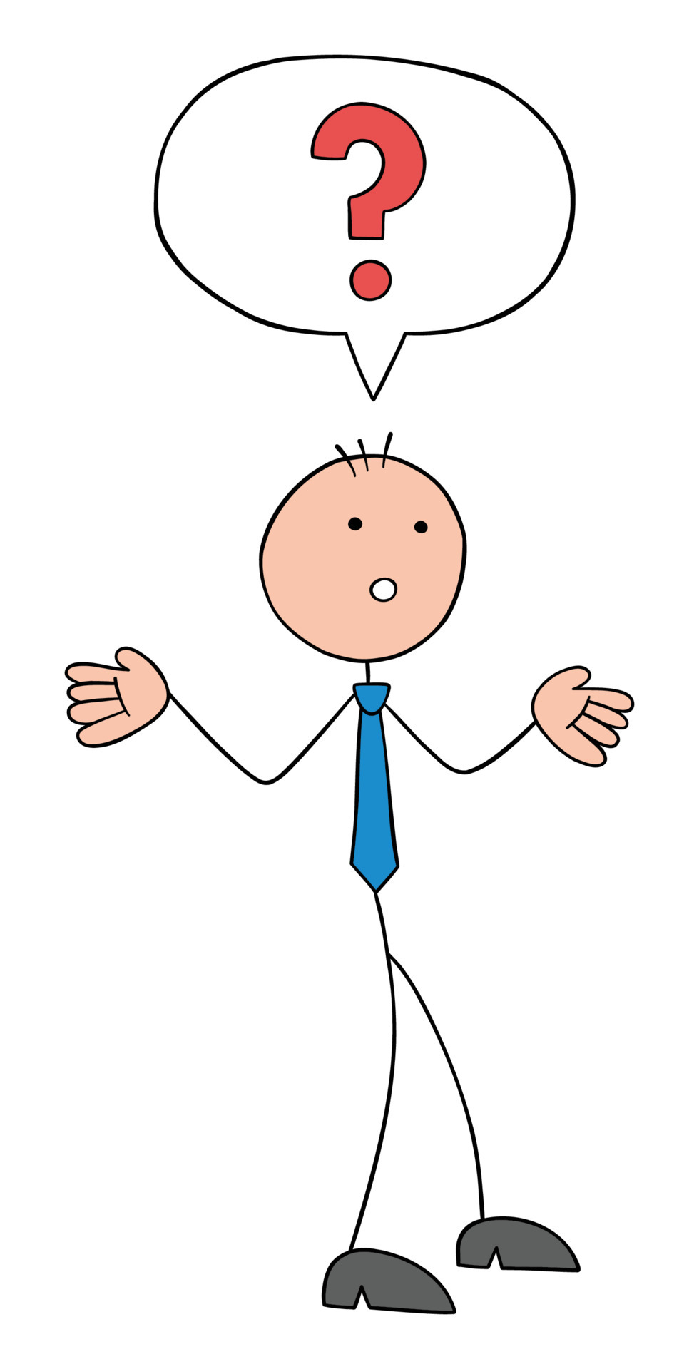 Stickman businessman who asks question, has a problem, hand drawn outline cartoon vector illustration 4759334 Vector Art at Vecteezy Stickman businessman who asks question, has a problem, hand drawn outline cartoon vector illustration 4759334 Vector Art at Vecteezy