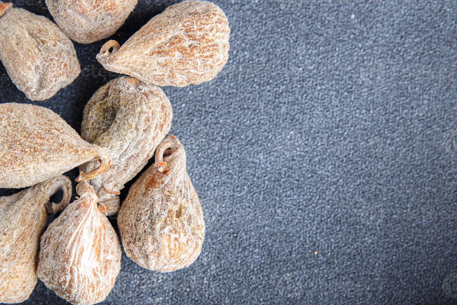 higos frutos secos dulces naturales comida seca snack foto