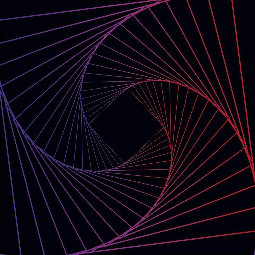 Sacred geometry. Alchemy, religion, philosophy, spirituality, hipster symbols and elements. Triangle with hyperbolic paraboloid vector