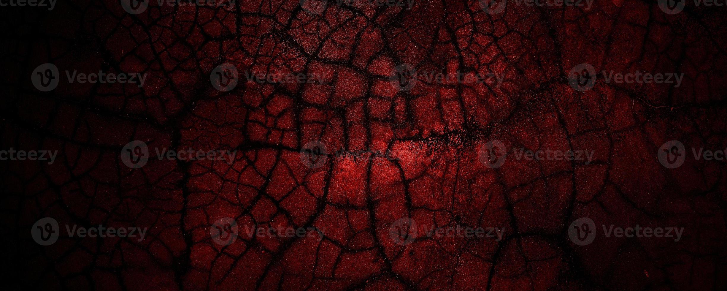 Scary cracked walls. dark shabby walls. abstract cement for the background. horrible shabby concrete walls. photo