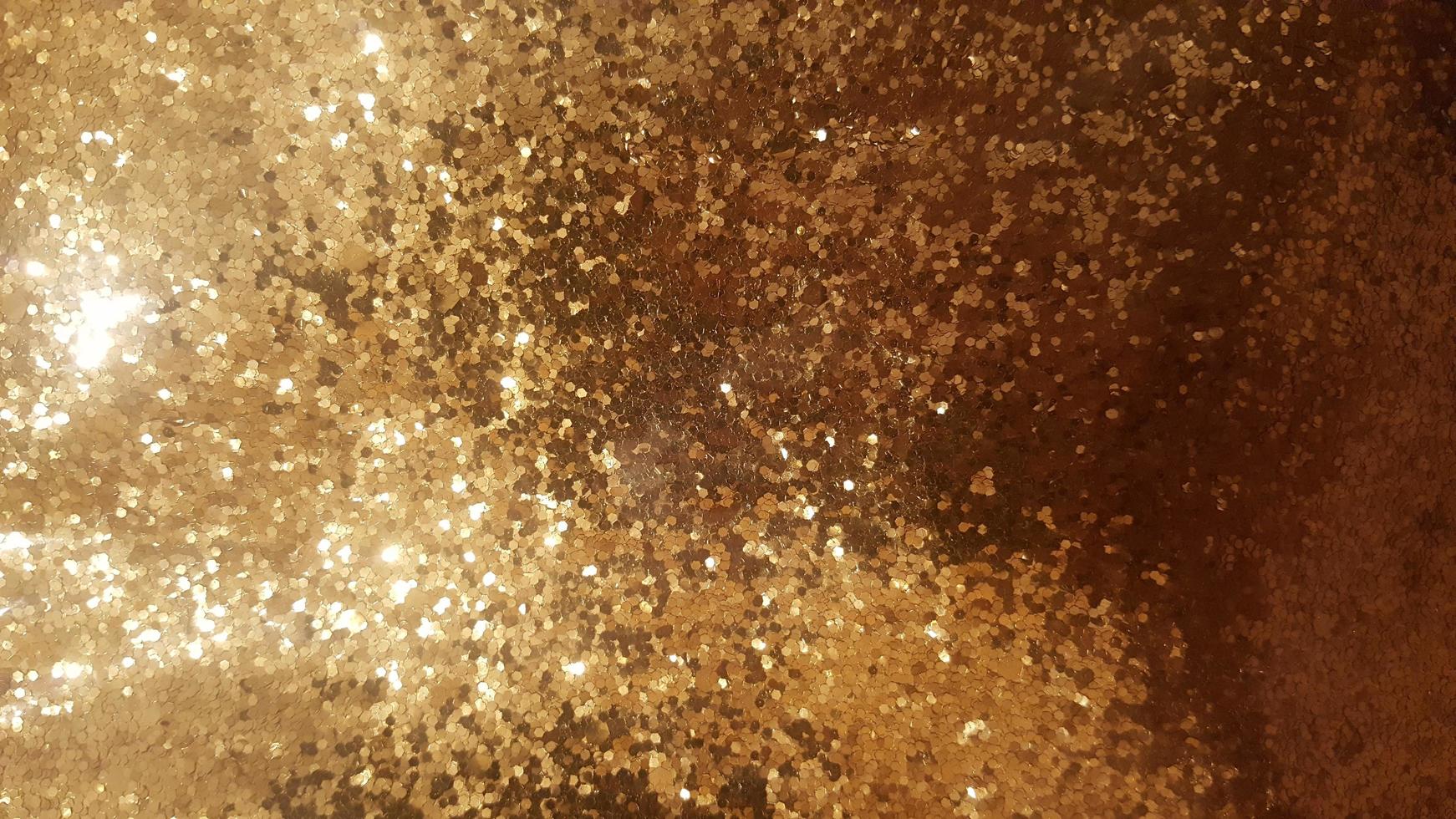 Golden glitter texture photo