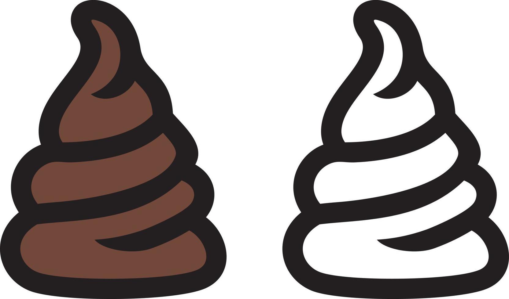 Poop vector icon