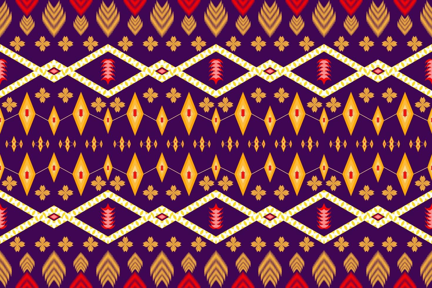 hermoso patrón de arte oriental étnico geométrico tradicional. diseño para alfombras, papel tapiz, ropa, envoltura, batik, tela, ilustración vectorial. figura estilo bordado tribal. vector