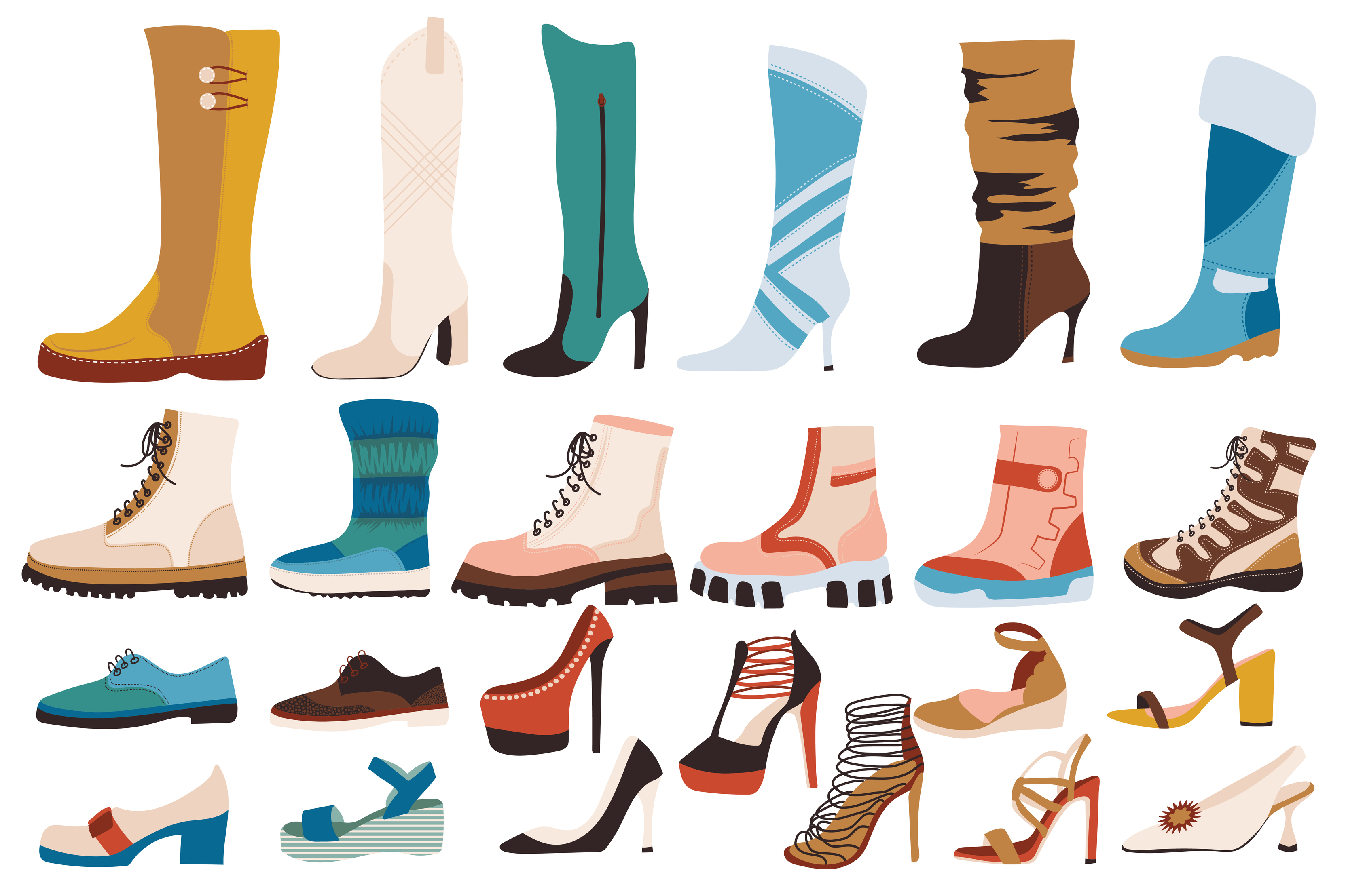 Types of boot heels hot sale