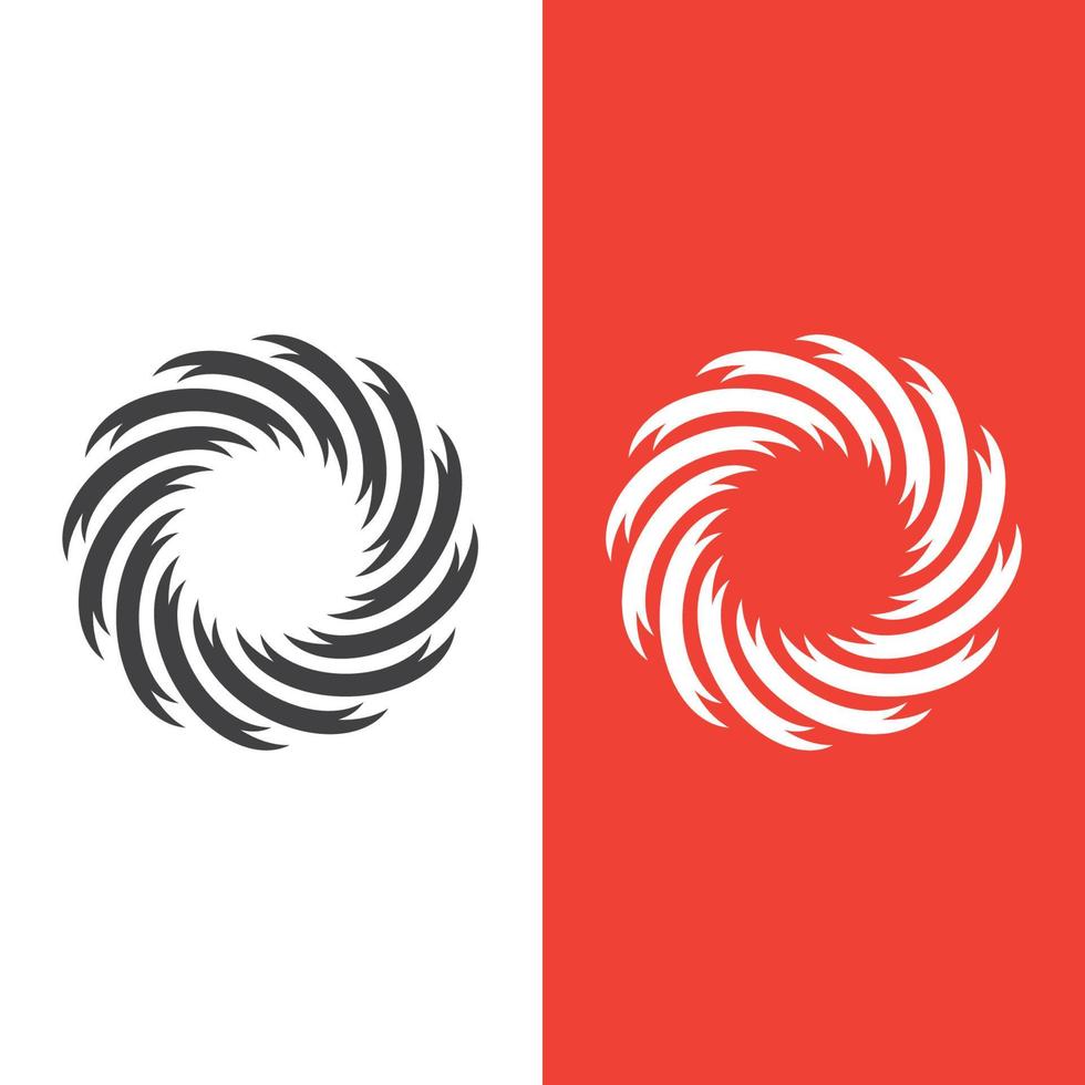 vortex vector illustration icon logo
