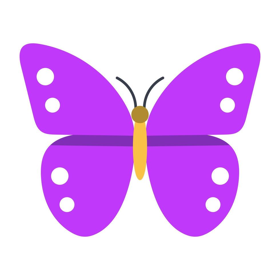 Purple Emperor Butterfly vector