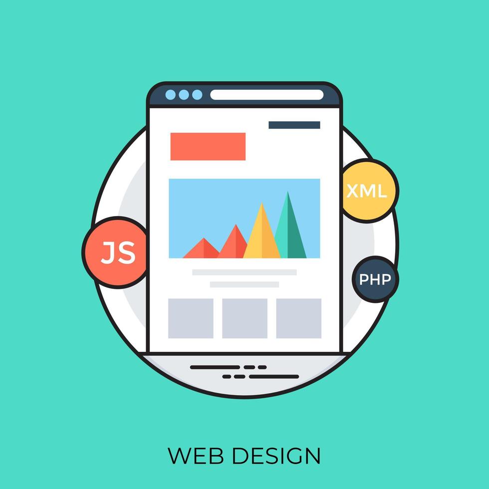 Web Design Concepts vector