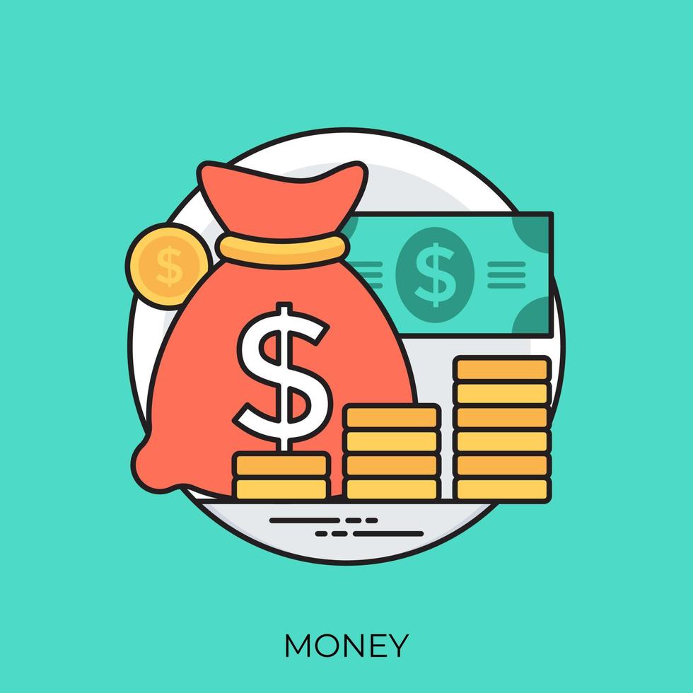 Money Savings Concepts vector