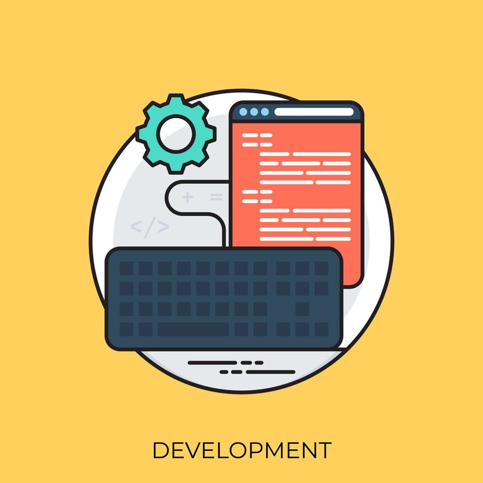 Web Development Concepts vector