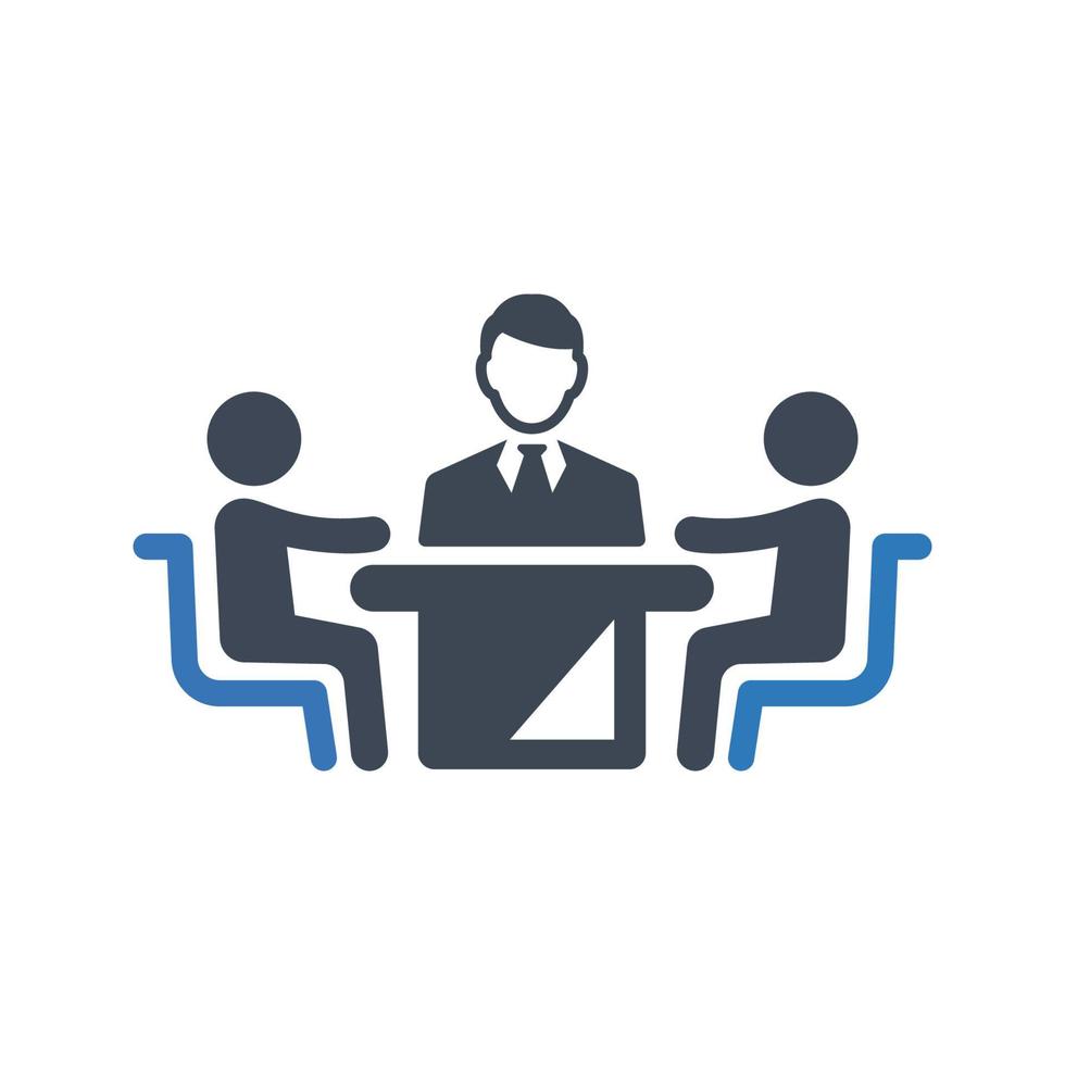 Business Meeting Icon vector