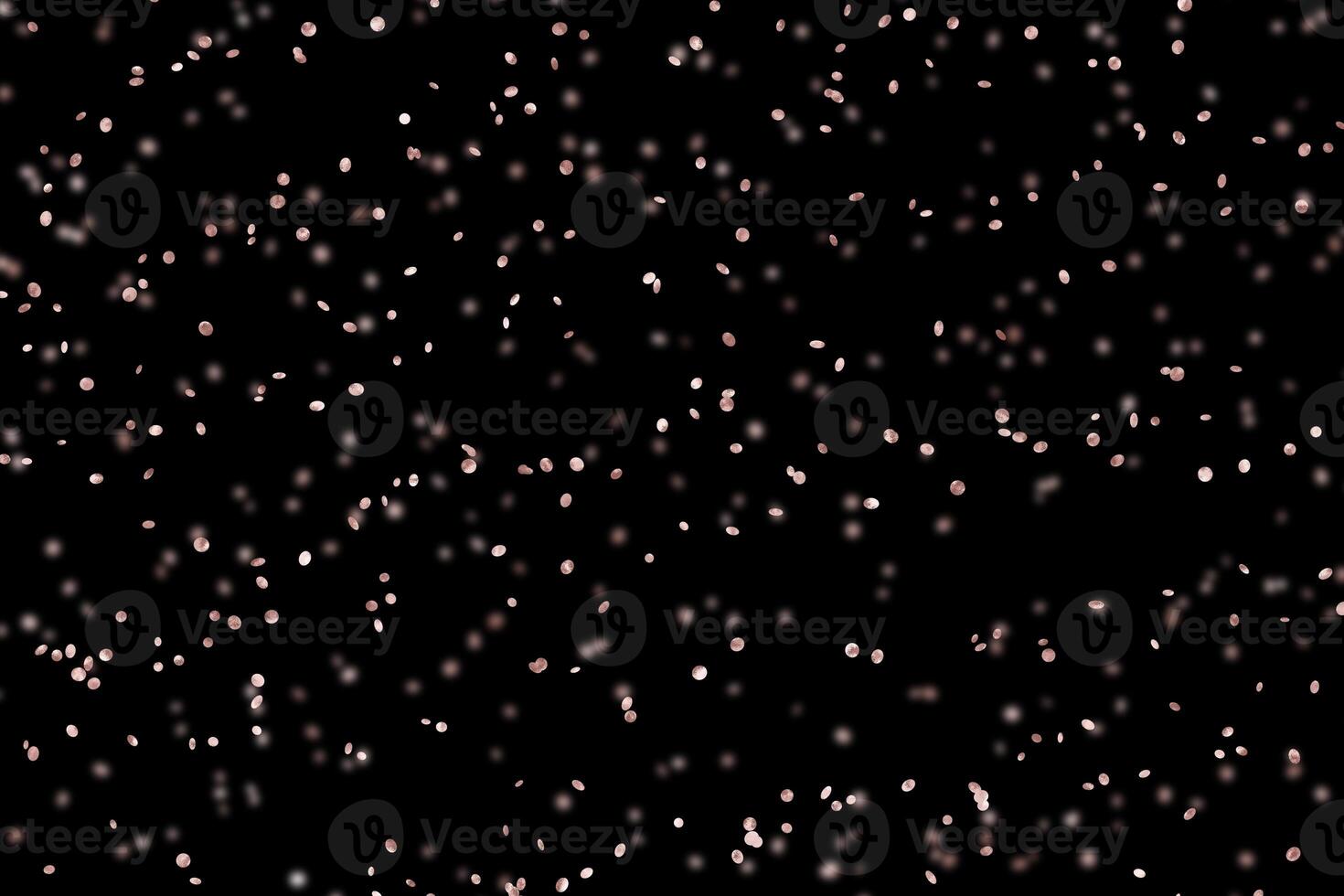 rainbow color sparkle Abstract stylish light effect on a black background and sparkles Sparkling magical dust particles on black photo