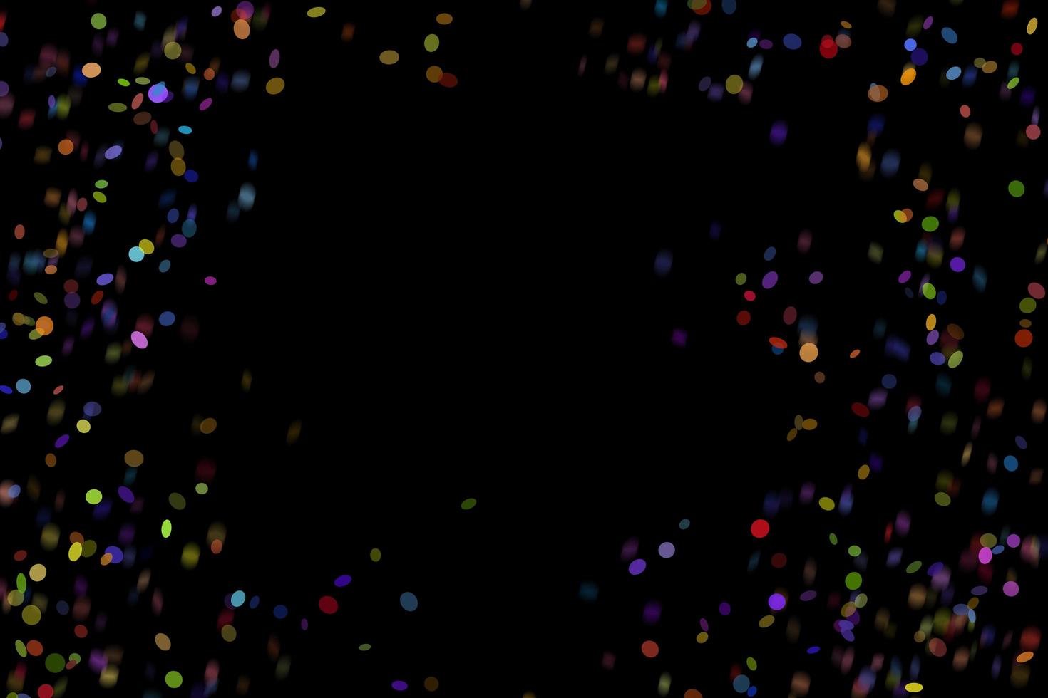 colorful sparkle Abstract stylish light effect on a black background and sparkles Sparkling magical dust particles on black photo