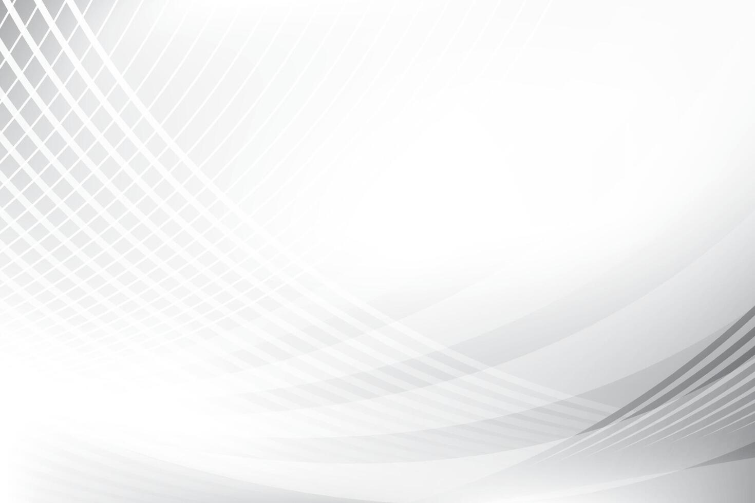 Abstract  white and gray color, modern design background with geometric round shape. Vector illustration.
