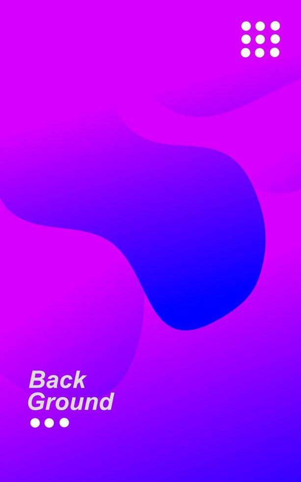 Modern gradient abstract purple background template vector