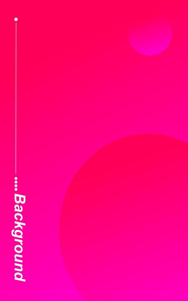 Abstract gradient red planet background template vector