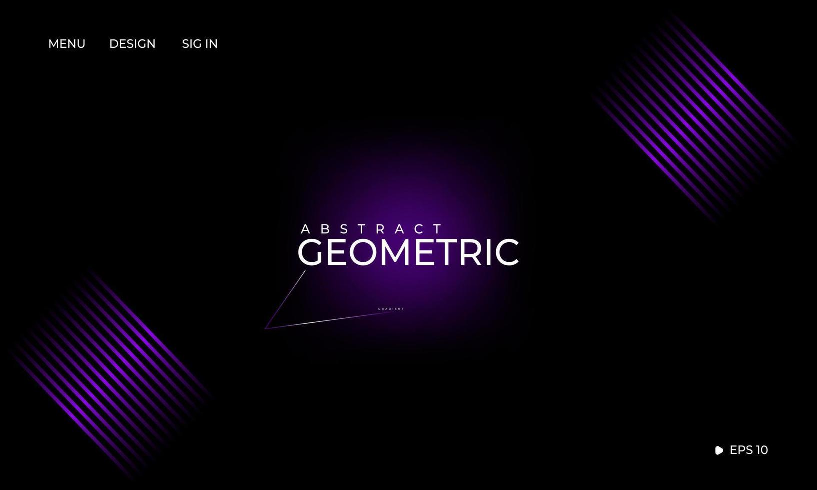 Minimal geometric background. Dynamic shape composition. Suitable for web, banners, posters and more. vector