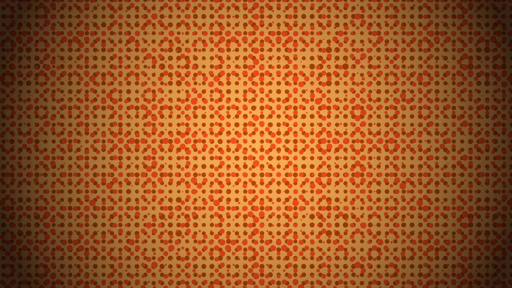 Abstract halftone ornamental geometric background. Pop art style card. Grunge texture. Business banner. vector