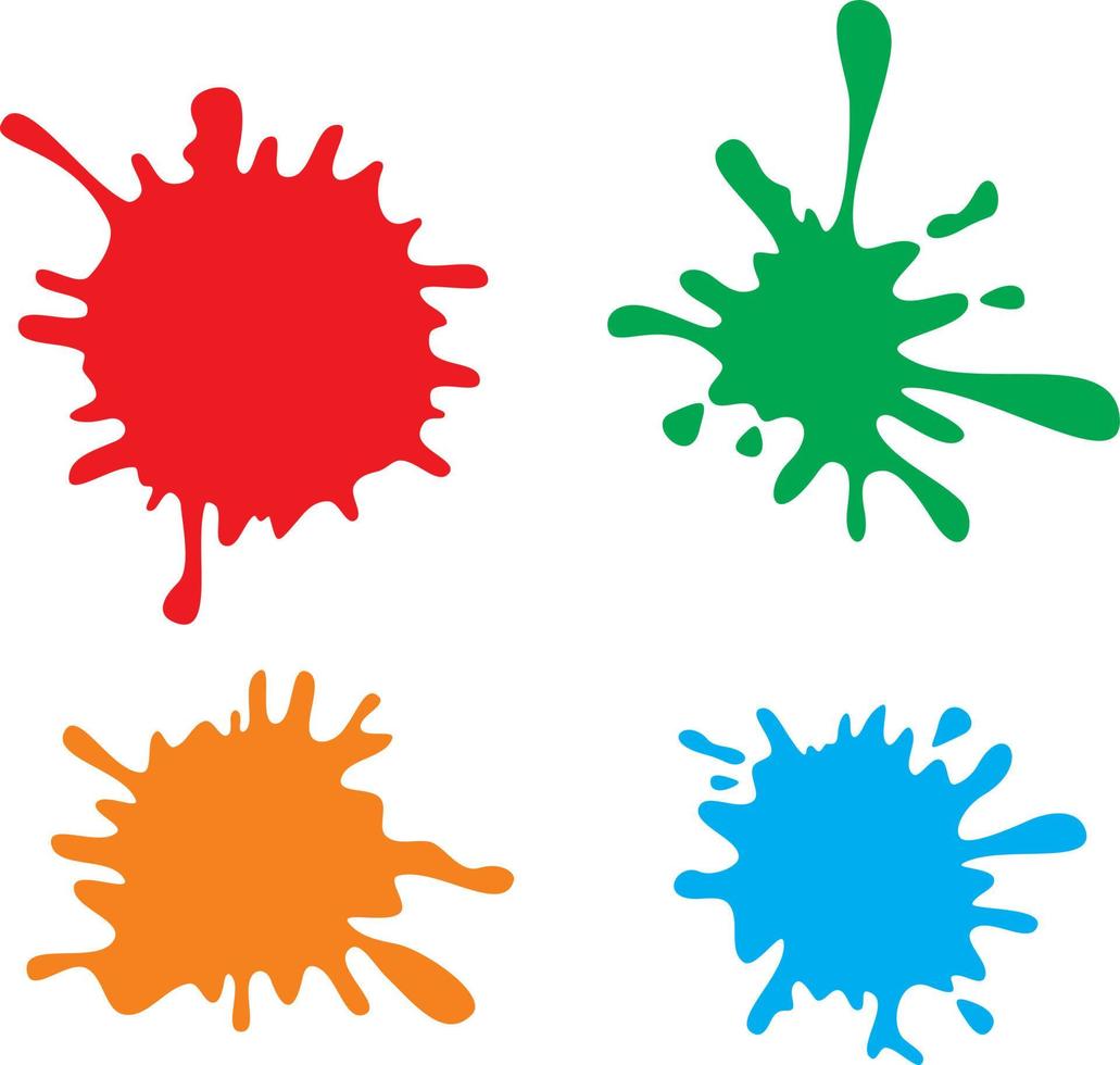 Paint vector splatters 4773354 Vector Art at Vecteezy