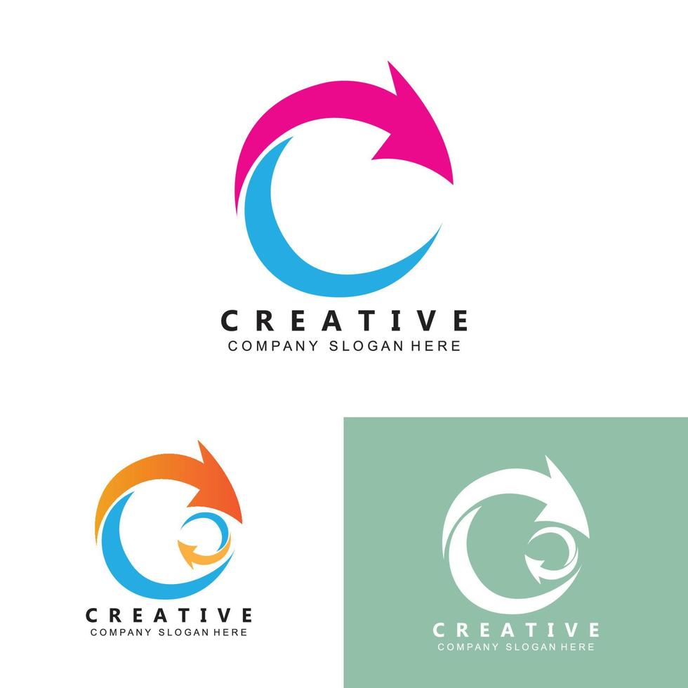 fast arrow logo vector icon symbol