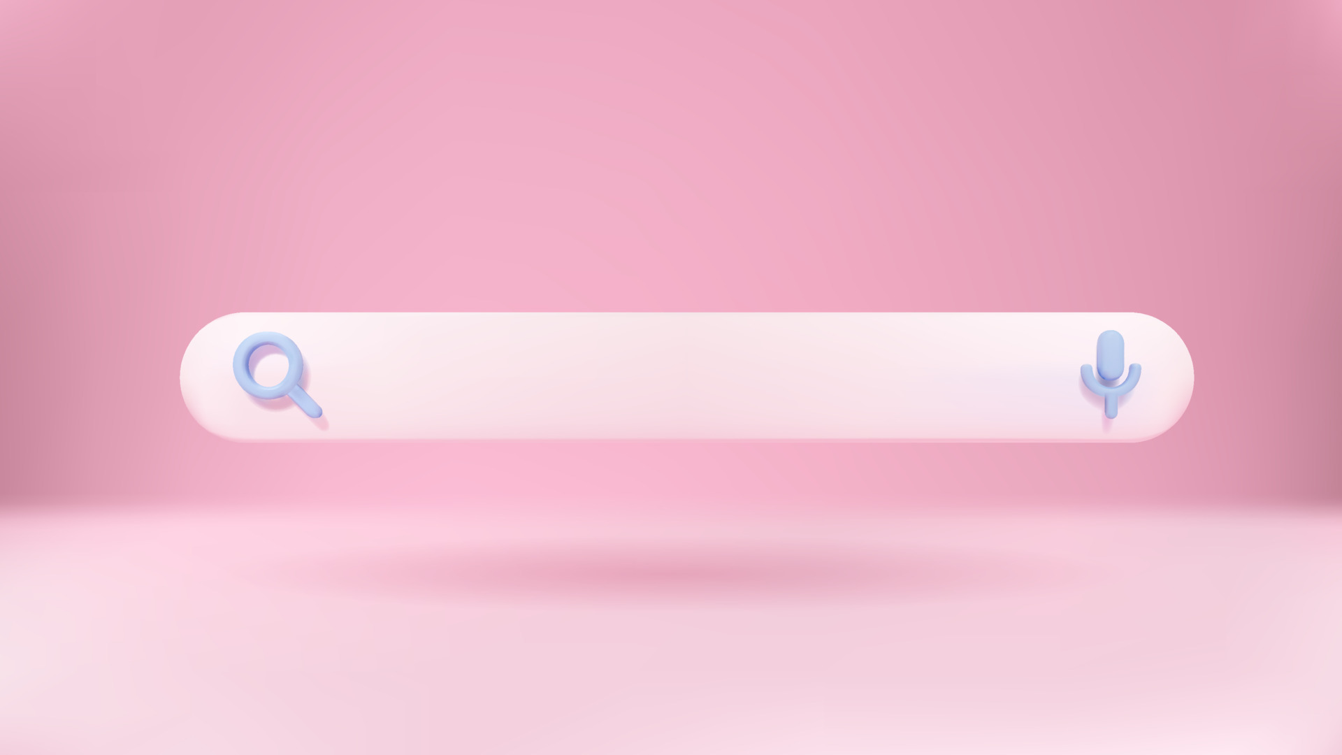 minimalistic 3d search bar with pink background 4774784 Vector Art at  Vecteezy