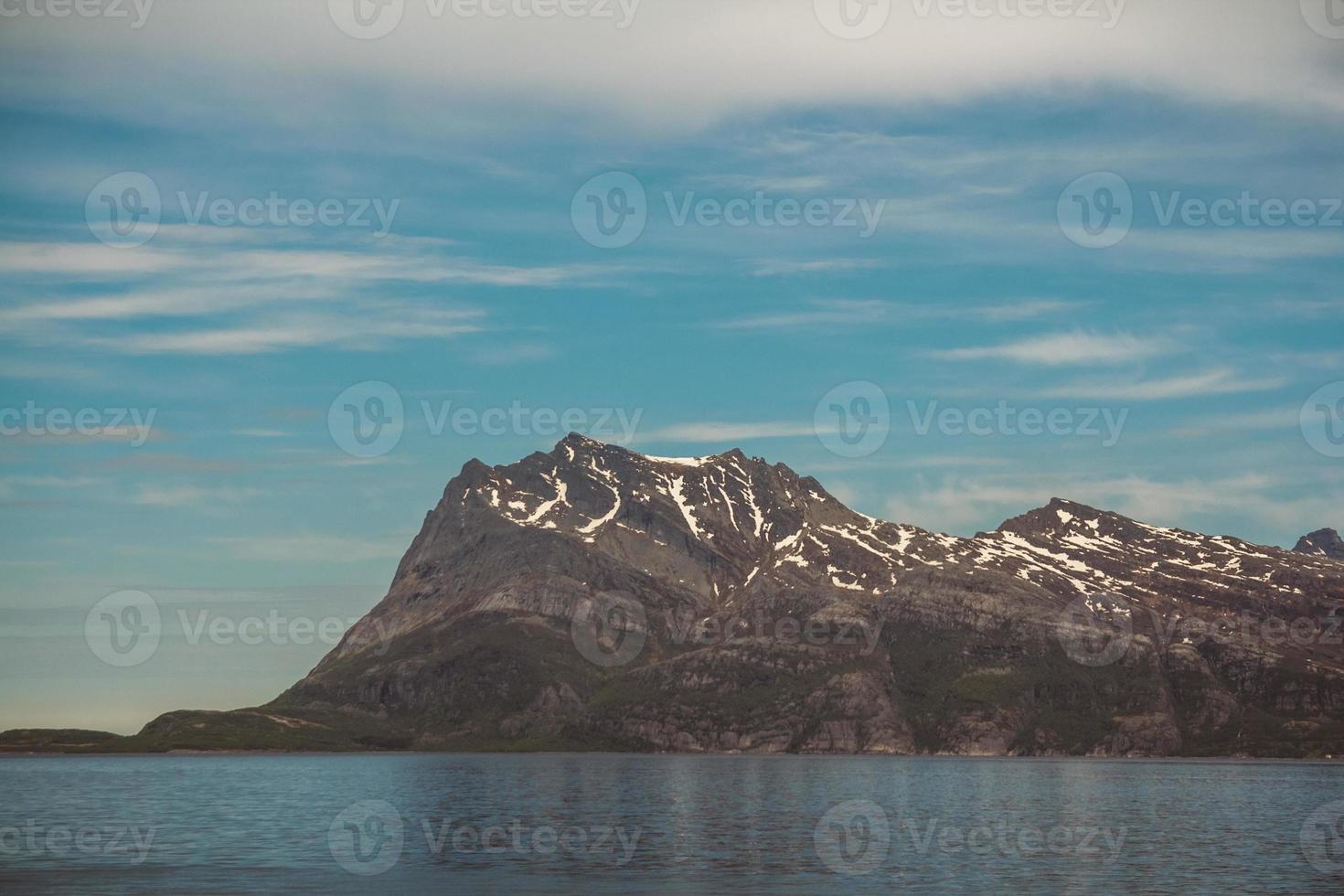 Norway mountains and landscapes on the islands Lofoten photo