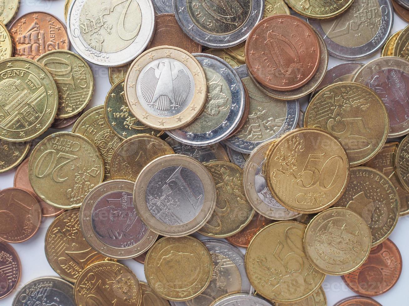 Euro coins, European Union photo