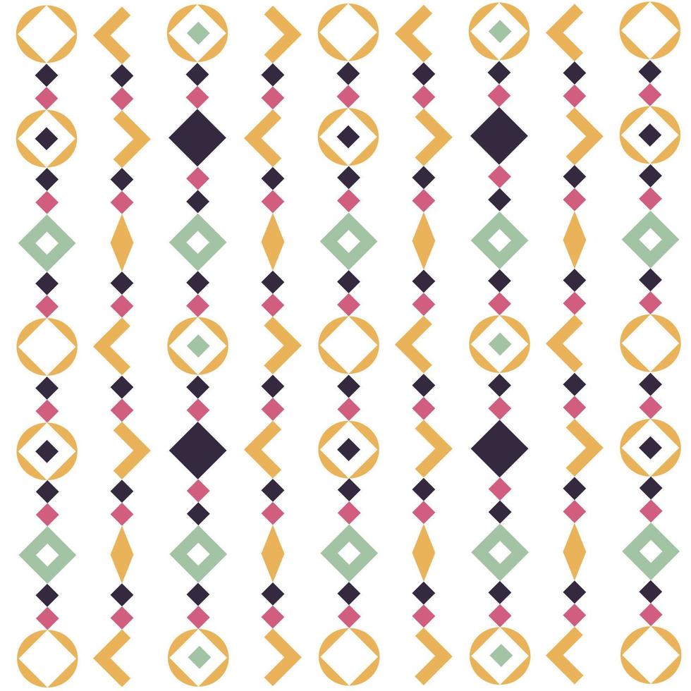 tribe Classic seamless pattern design for decorating, wrapping paper, wallpaper, fabric, backdrop and etc. vector