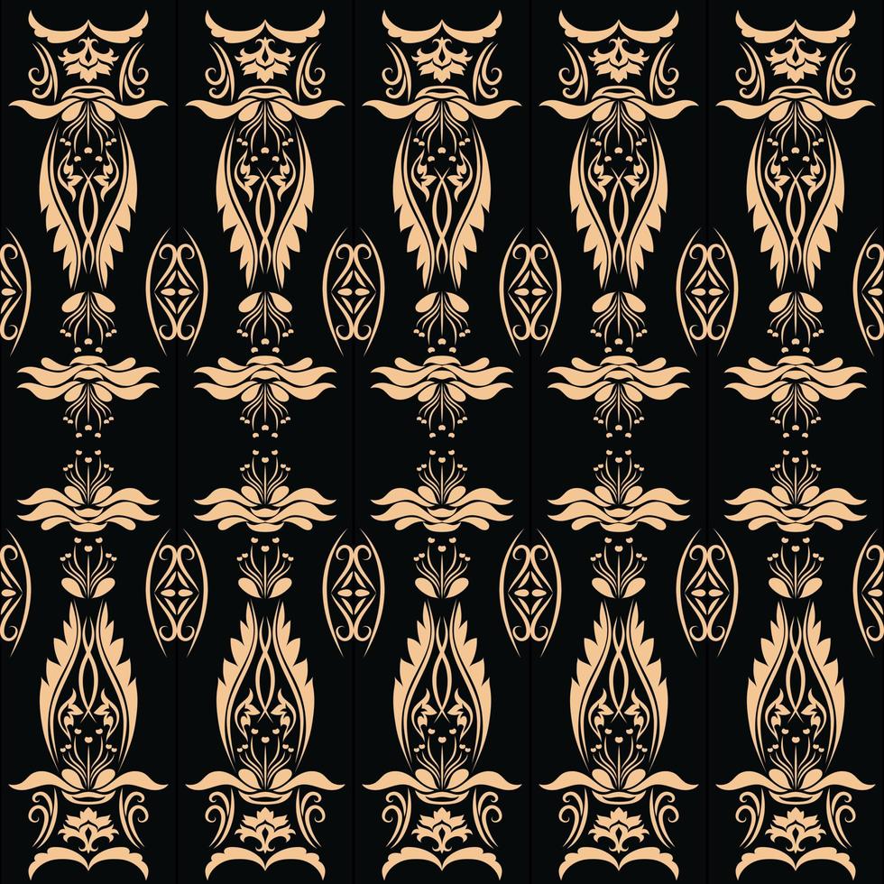 classic seamless pattern design for decorating, wallpaper, wrapping paper, fabric, backdrop and etc. vector