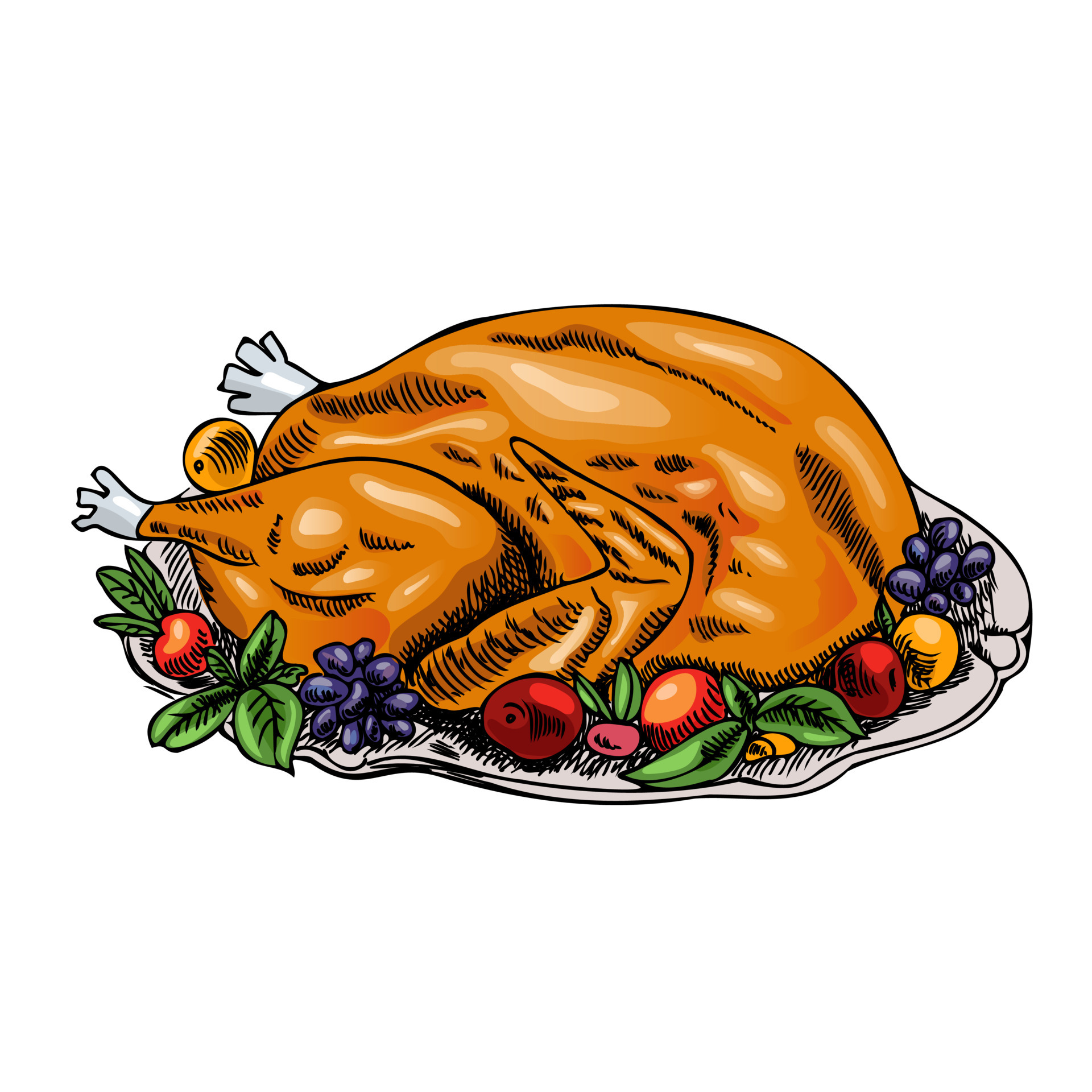 Thanksgiving Turkey Drawing png download  10241024  Free Transparent  Turkey Meat png Download  CleanPNG  KissPNG