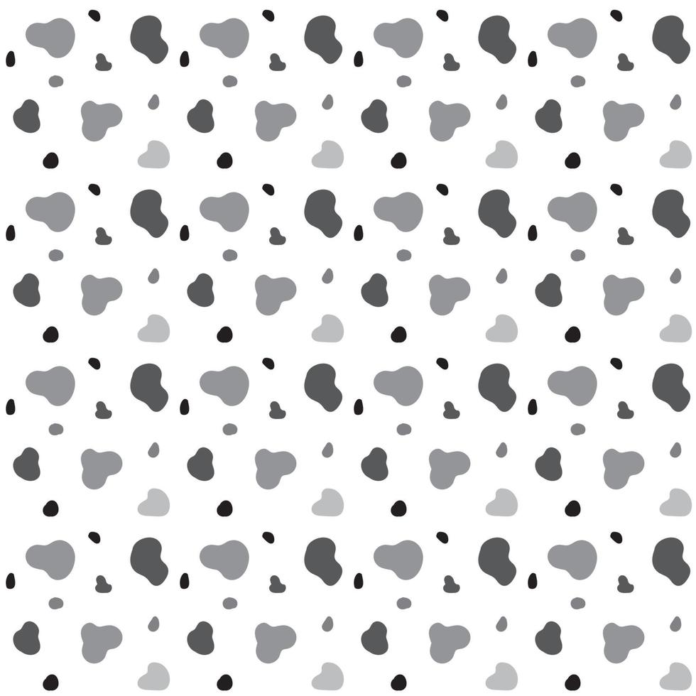 hand drawn seamless pattern dot feel like animal skin vector