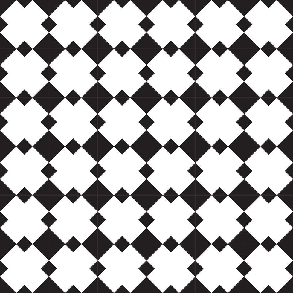 Seamless pattern vector grid line with diamond shape. simple graphic black and white.