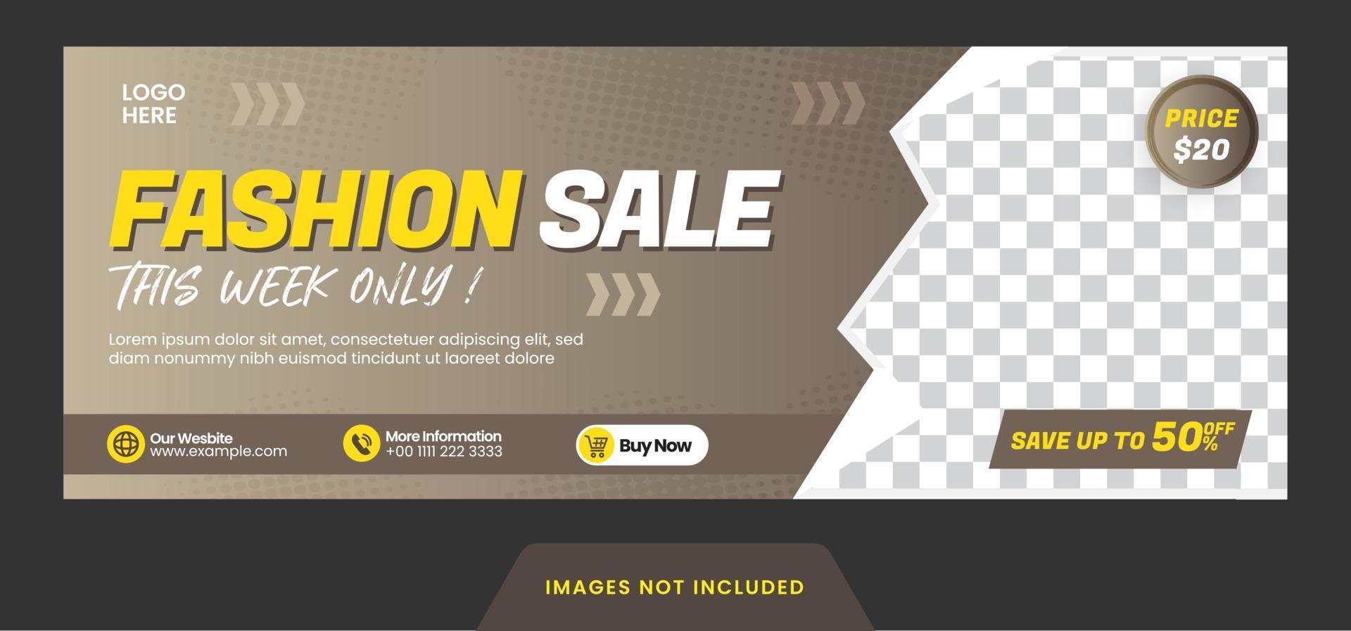 cover fashion woman or banner layout for social media template lvector vector