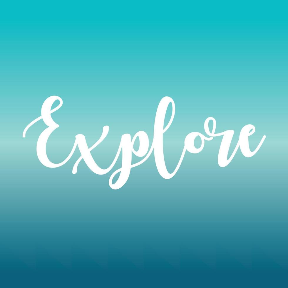 Inspirational quote background vector