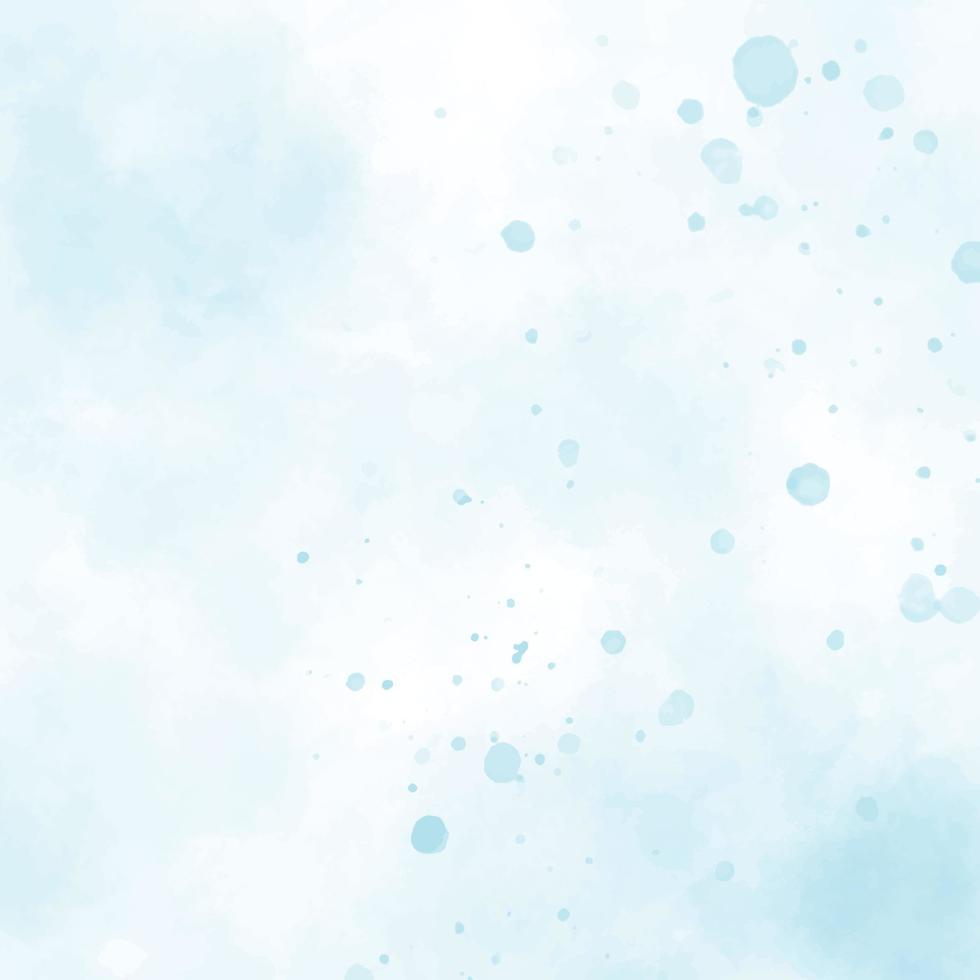 blue watercolor splash square background eps10 vector illustration