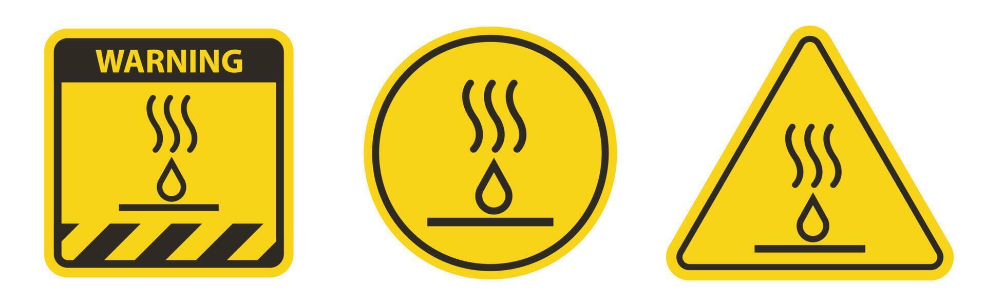 Hot Liquids Symbol Sign Isolate On White Background,Vector Illustration EPS.10 vector