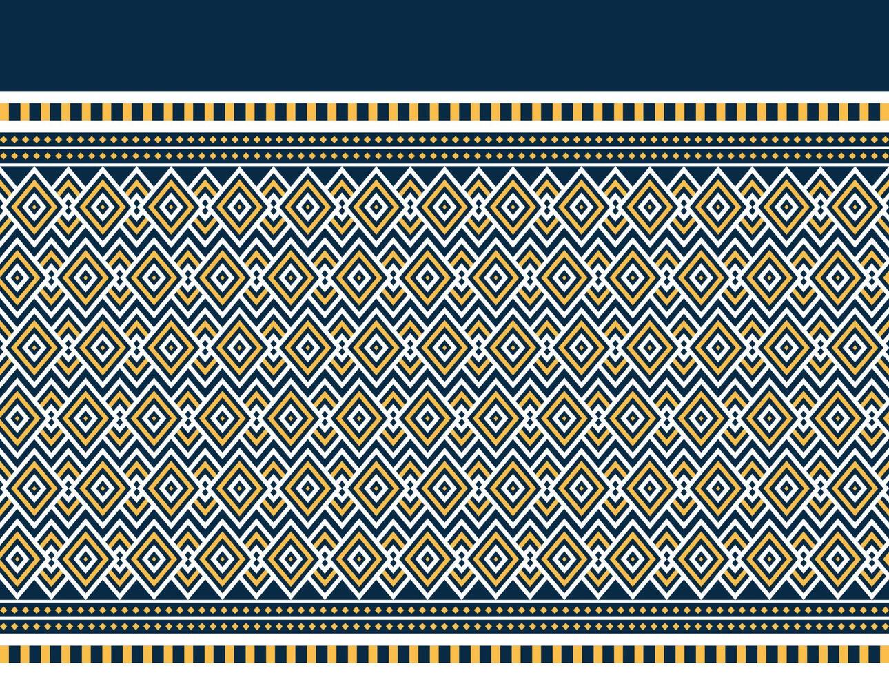 Fondo geométrico del modelo oriental étnico. diseño de textura, envoltura, ropa, batik, tela, papel tapiz y fondo. diseño de bordado de patrones. vector