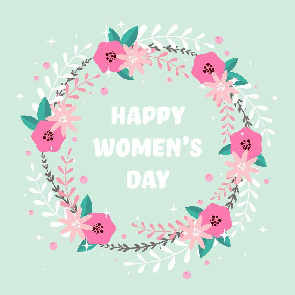 International womens day illustration concept vector