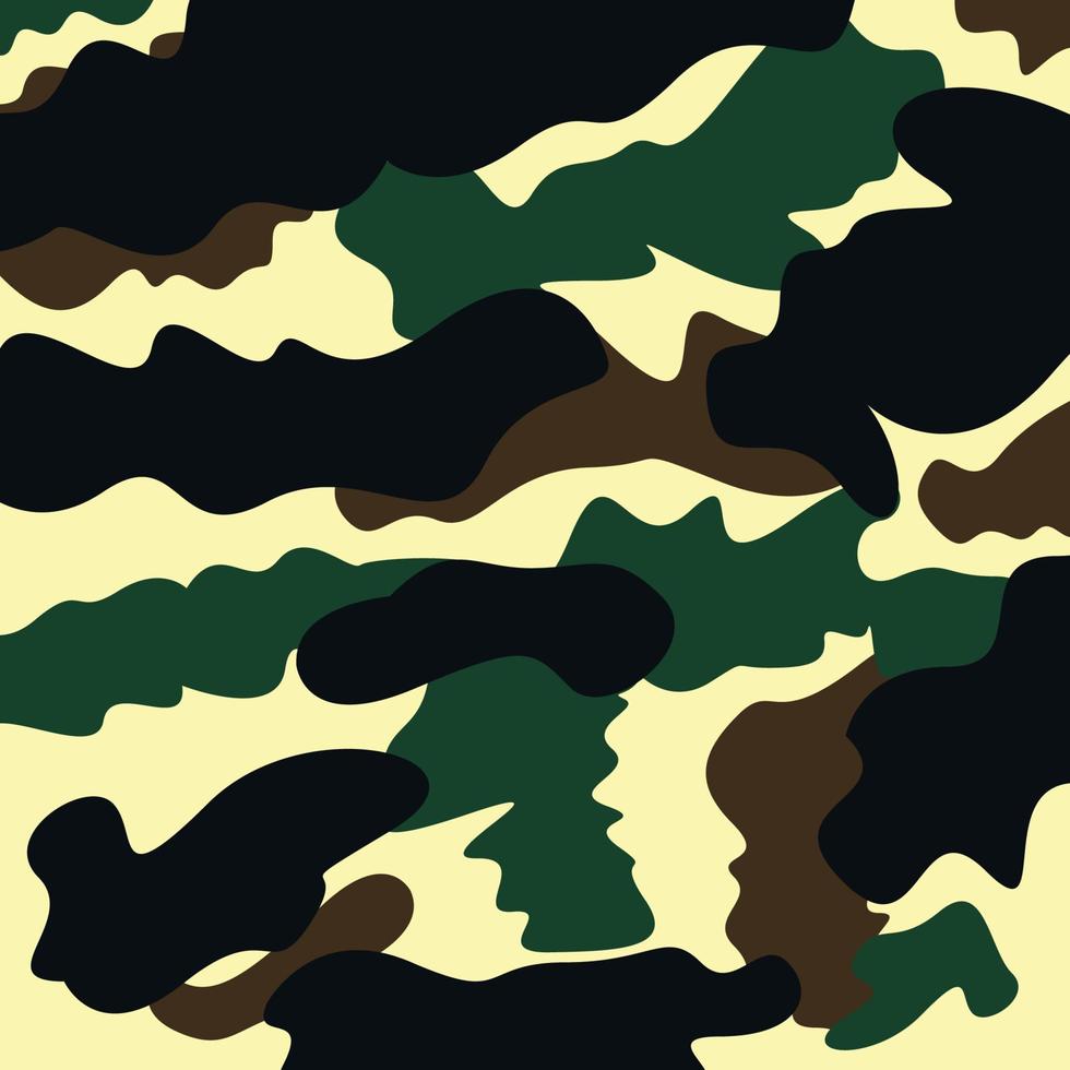 abstract camouflage pattern military background suitable for print clothing vector
