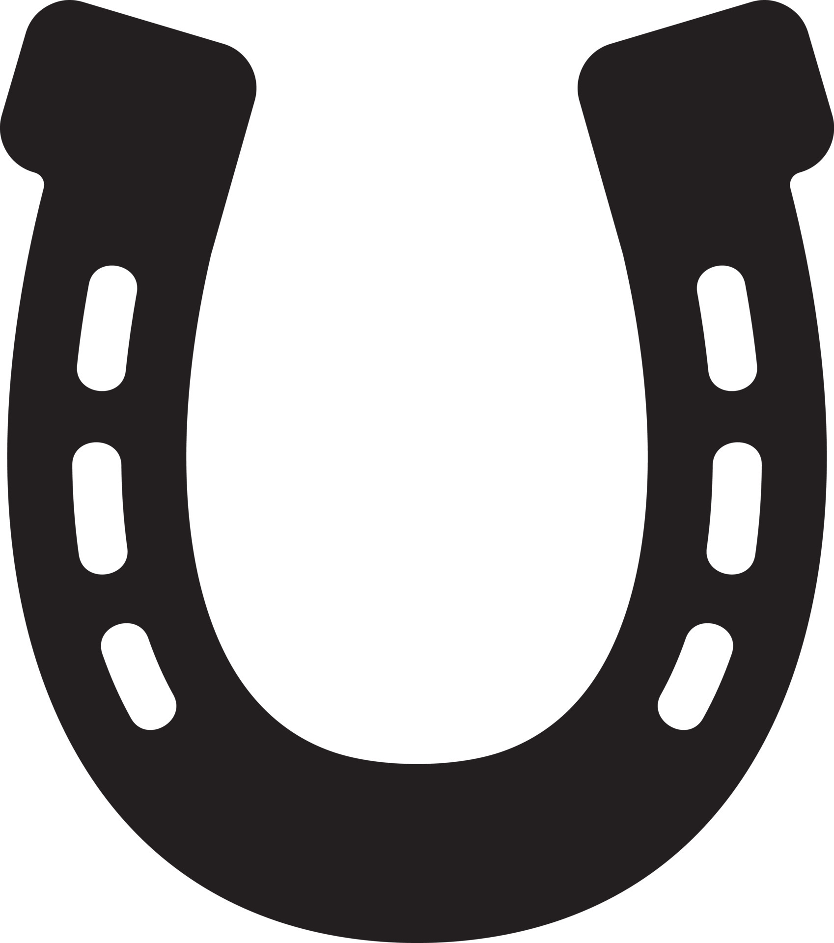 Horseshoe Silhouette Vector